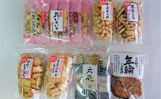 I10 さくら堂ふる里セットｍ 米菓7種類 ふるさとパレット 東急グループのふるさと納税