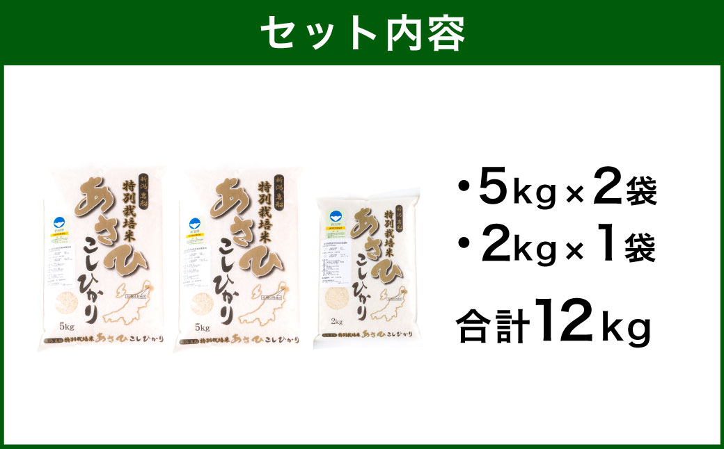 B4029 【令和6年産米】新潟県村上市産 特別栽培米 コシヒカリ 12kg 米 お米