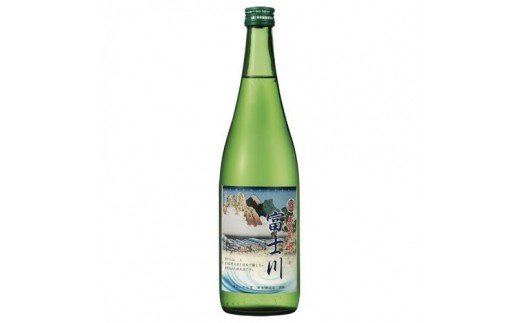 [5839-1264]【峡南２町共通返礼品】日本酒純米酒（富士川）・ワイン（楽園ワイン白）セット