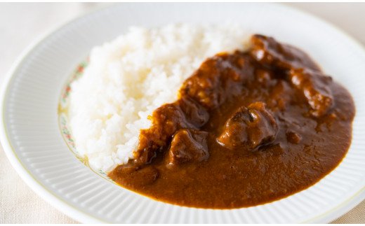 老舗洋食レストランの厳選牛カレールー&厳選牛ハヤシルー(各4パック) [5839-1524]　