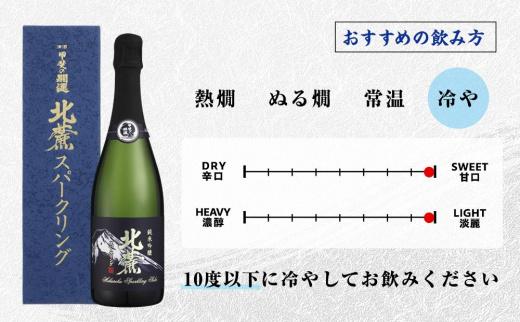 富士山の日本酒　甲斐の開運　純米吟醸北麓スパークリング720ｍｌ