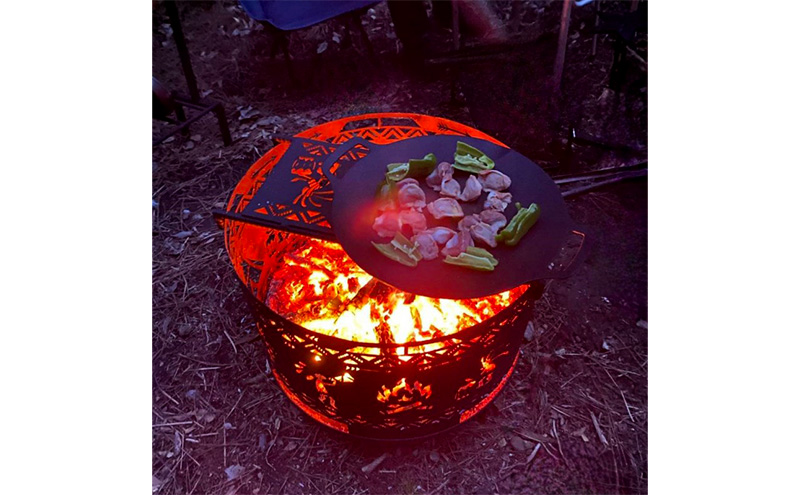 Cooker Stand ～炙～ L500 大サイズ キャンプ アウトドア camp 国内生産 鉄製