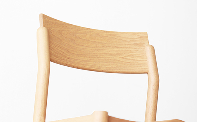 ふるさと納税 藤枝市 起立木工 OR-02チェア オーク×ブラックウォールナット 回転式椅子 1脚