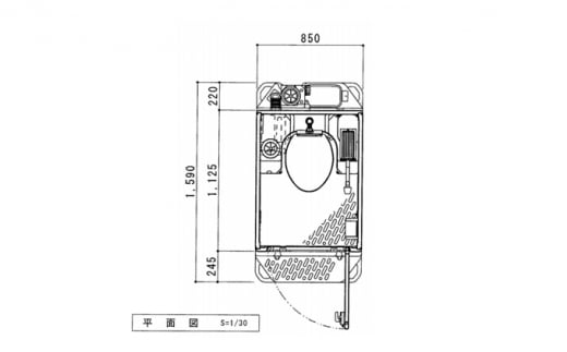 日野興業 仮設トイレ GX-WQP 簡易水洗式 陶器製 洋式便器