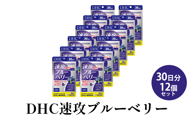 DHC速攻ブルーベリー 30日分12個セット