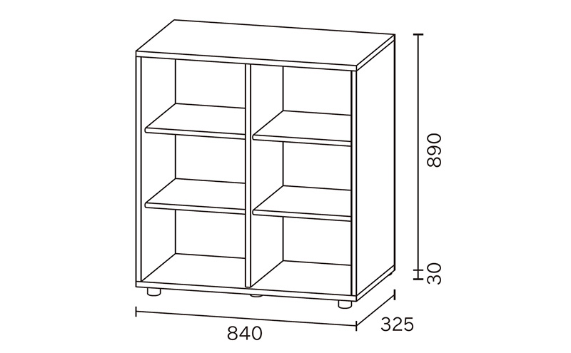 WORKSTUDIO 書棚  DD-B802NL バルバーニ 国産 家具 木製 収納 棚 勉強 書斎 絵本棚 シンプル デザイン 静岡 袋井市