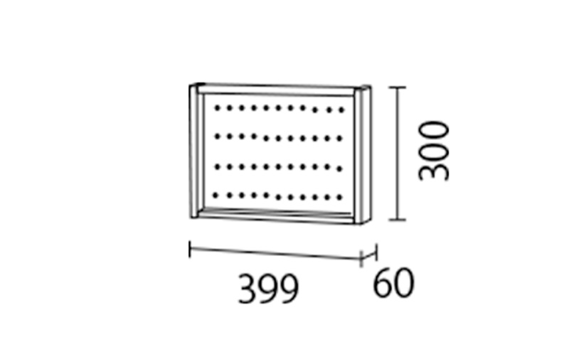 HOBBY CRAFT BASE カスタムデスク パンチングボードW400 HCB-CP400-W バルバーニ オプション 収納 リモートワーク 在宅 テレワーク パソコンデスク 趣味 静岡 袋井市