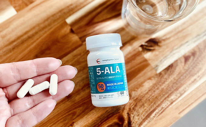 ネオファーマジャパン 5-ALA 50mg（サプリメント）60粒入り 3個セット