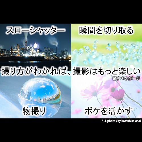 【碧南市で開催】認定インストラクターのオーダーメイド写真教室 全2日（定員1名・付添い1名様まで可）　H148-006