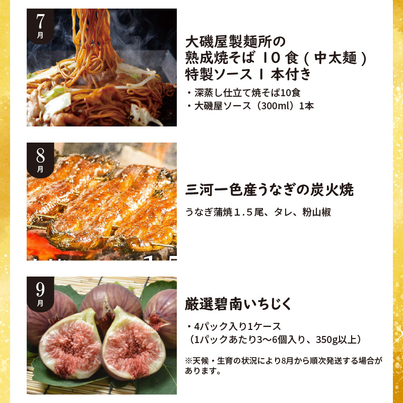 肉・魚・野菜・フルーツすべて詰まった旬の定期便(全12回お届け)　H028-073