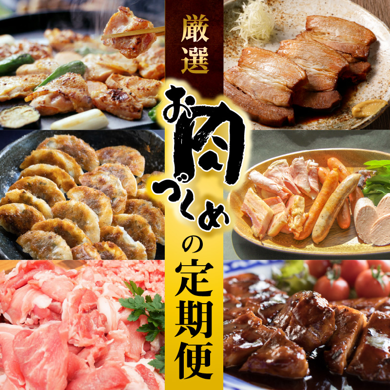 【全6回】厳選！お肉づくめの定期便 H028-068