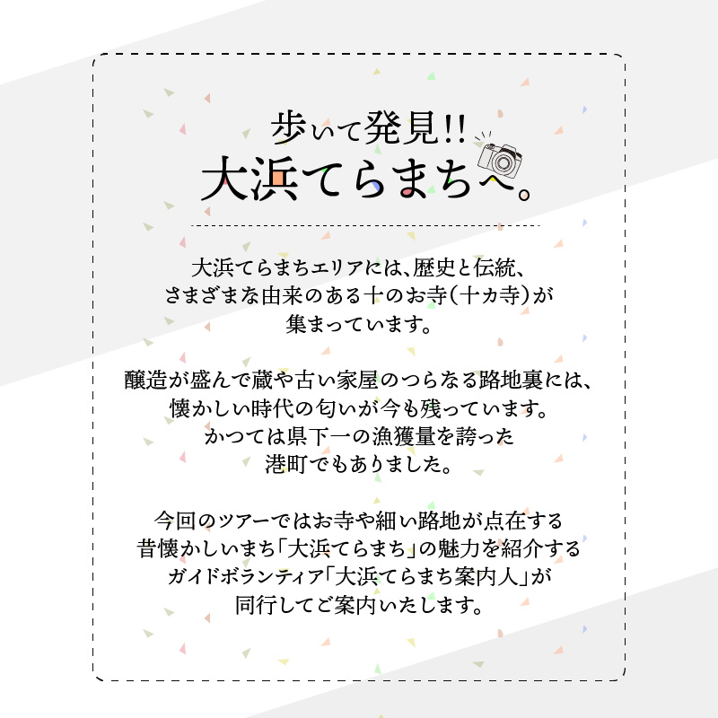 【へきなん日帰りガイドツアー2名様プラン】醸造文化と歴史を感じる大浜てらまち散策と地元みりんの贅沢うな丼ランチ 体験チケット 食事券 体験 愛知県 うなぎ 蒲焼 寺院 歴史 H186-002