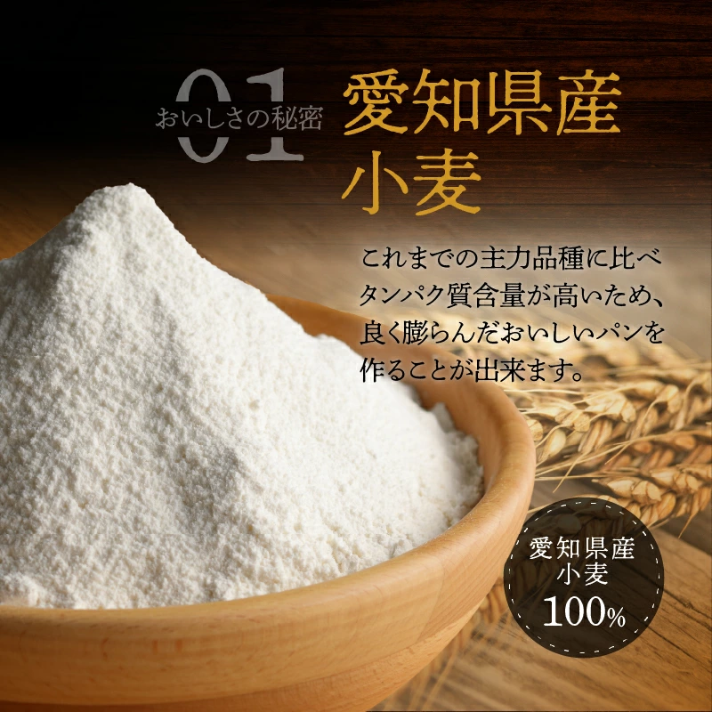 【小麦粉】愛知県産 ゆめあかり 国産 パン用 強力粉 2.5kg×4袋（計10kg） 定期便12回　H008-242