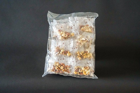 無塩の素焼きミックスナッツ　小分け40袋(計1kg)　6ヶ月定期便　H059-114