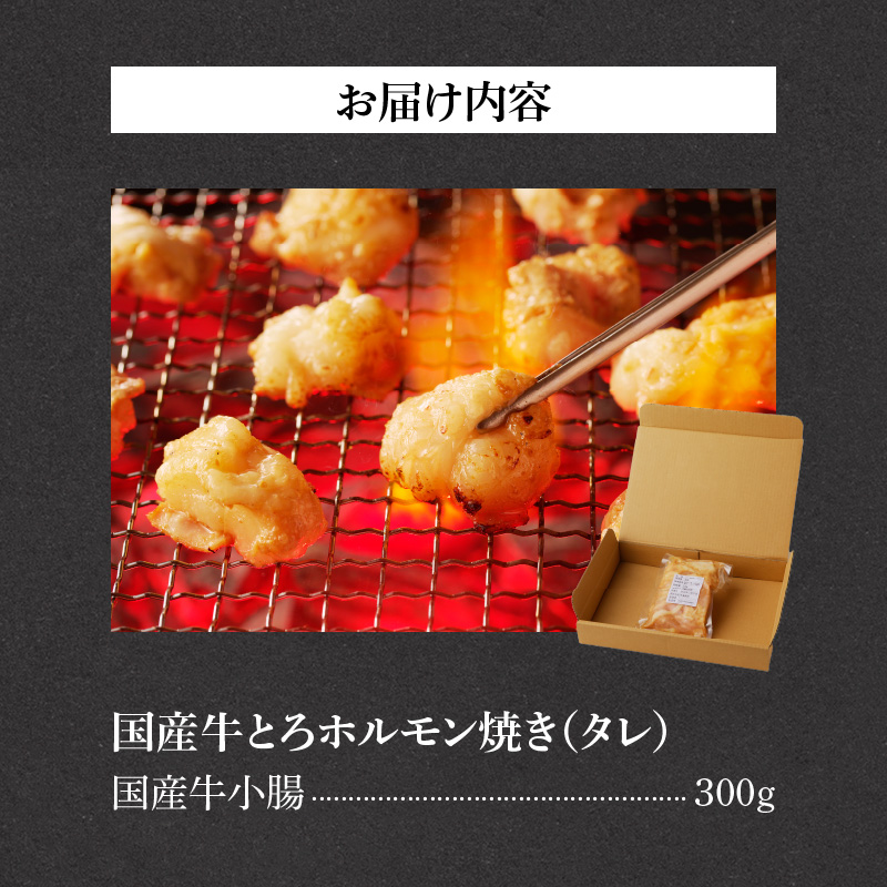 山樹の国産牛とろホルモン焼き（味付/タレ）　300g