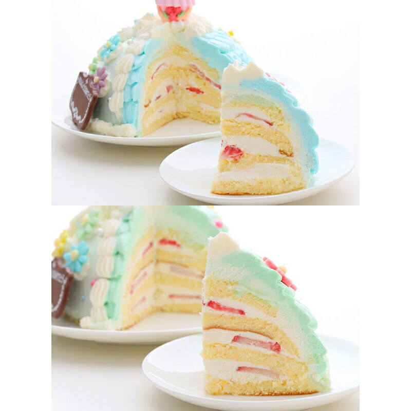 【いちごのバースデーケーキ】プリンセスドールケーキ