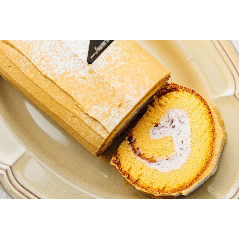 上品な甘さの和テイストロール『和三盆ロールケーキ』