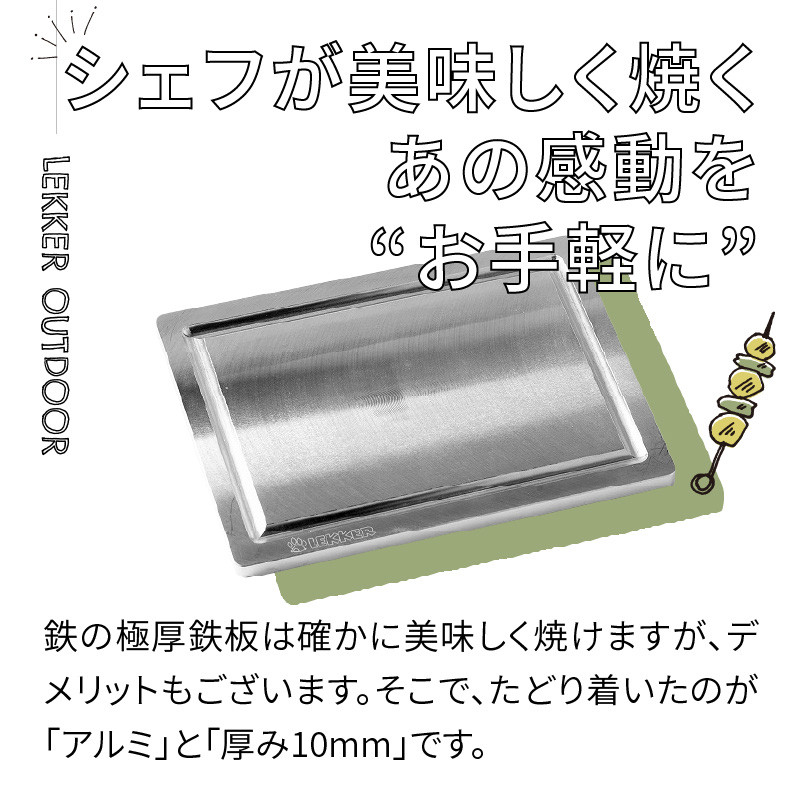 Aluminium Plate Solo アルミプレート ソロ　A5サイズ