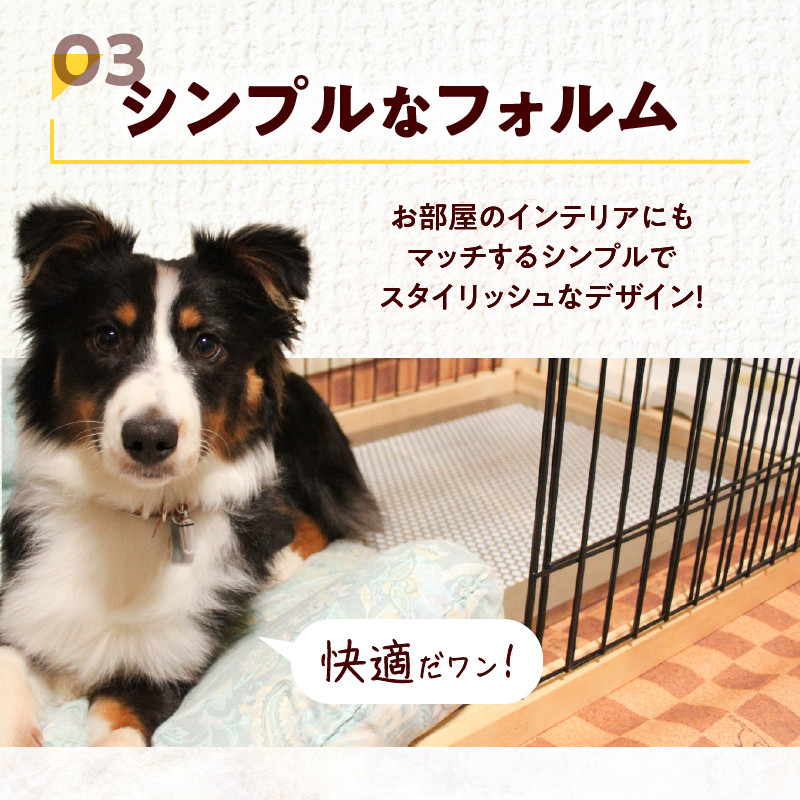 犬用ステンレス製トイレトレイ（段付きタイプ・レギュラーサイズ）