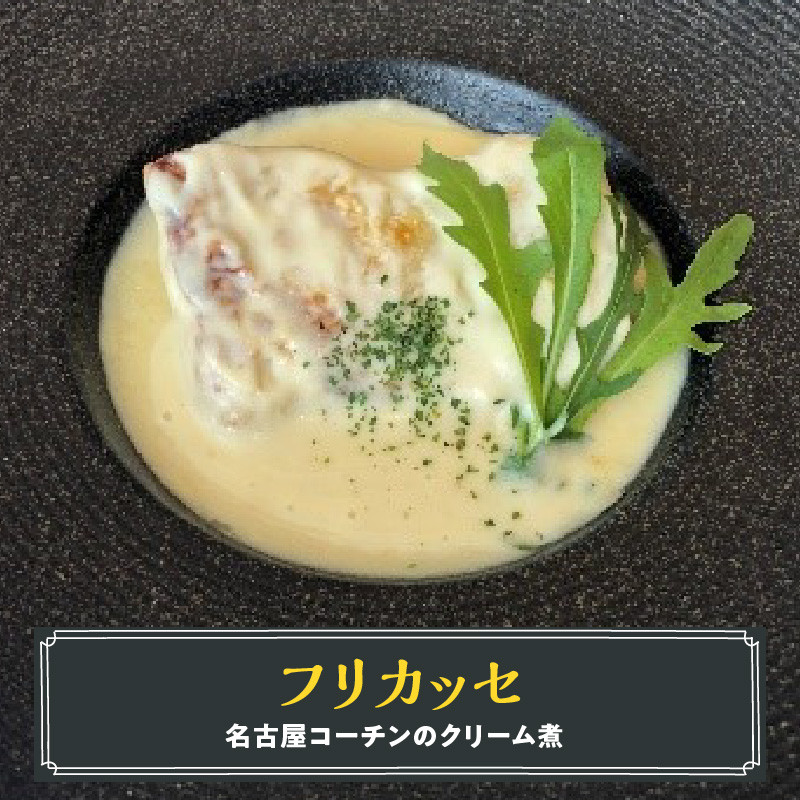 名古屋コーチン2種のカレーとフリカッセセット