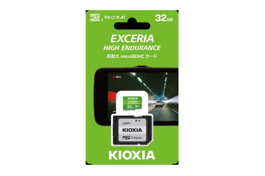 キオクシア(KIOXIA) EXCERIA HIGH ENDURANCE 高耐久 microSDHC UHS-Iメモリカード（SDカード） 32GB