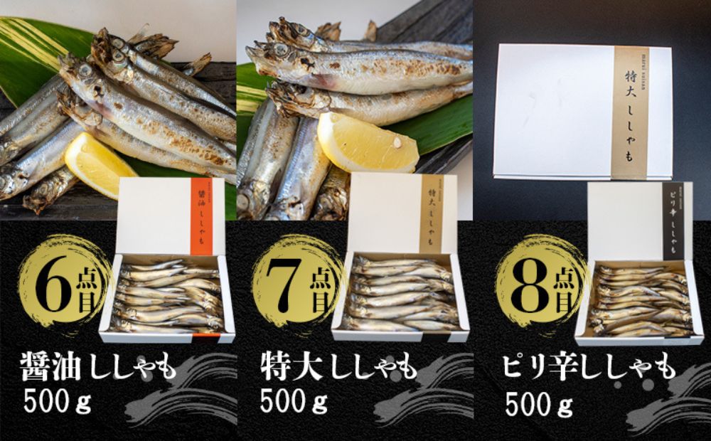 国内加工　水産物詰め合わせ　8点セット（B）（切れてる鯖・切れてる赤魚・昆布しょうゆさば・醤油漬け赤魚・塩ししゃも・醤油ししゃも・特大ししゃも・ピリ辛ししゃも）