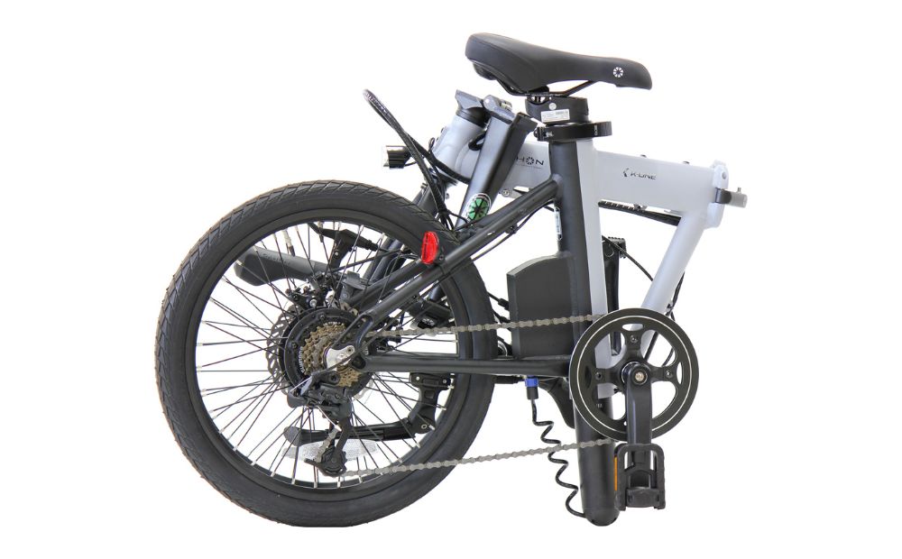 電動アシストオリタタミ自転車　DAHON International K-ONE クールグレー