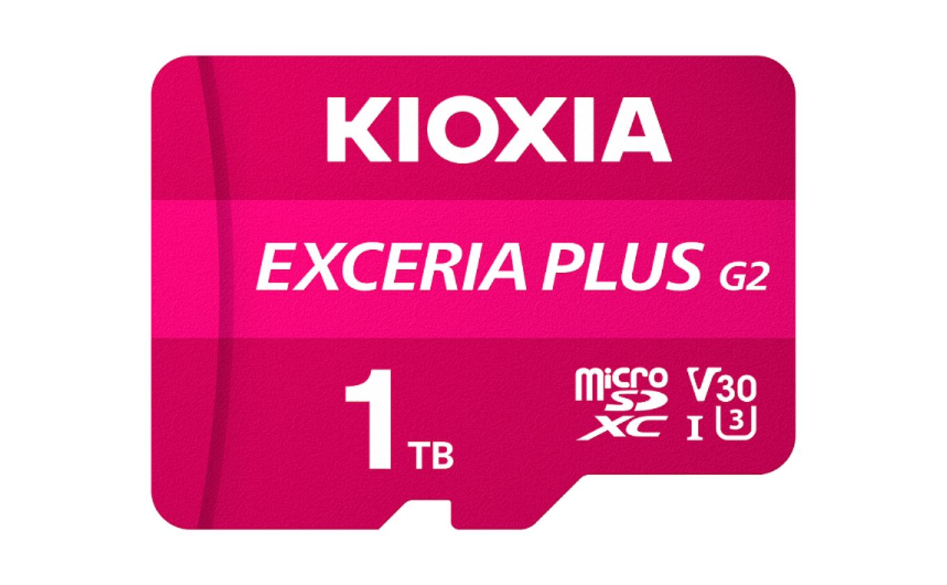 キオクシア（KIOXIA）EXCERIA PLUS G2 microSDXC UHS-Iメモリカード　１TB