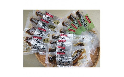MN-02　料亭の鮎の甘露煮三種食べくらべセット