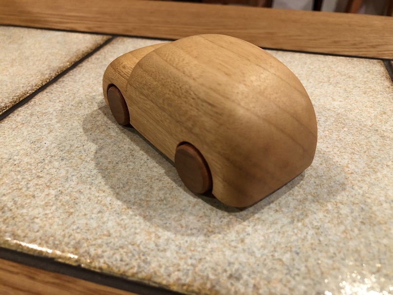 JU-01 国産 木材 手づくり 木のおもちゃ ( くるま ) | 木製 玩具 子供 乗り物 車
