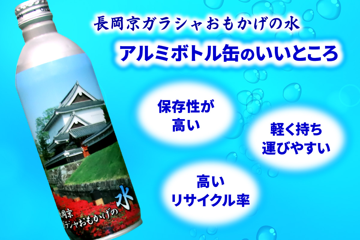 【製造日から10年保存可能】非常用備蓄水「長岡京ガラシャおもかげの水」490ml×24本 [0928]