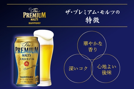 《6ヶ月定期便》〈天然水のビール工場〉京都直送 ザ・プレミアム・モルツ500ml×24本 全6回 [1422]