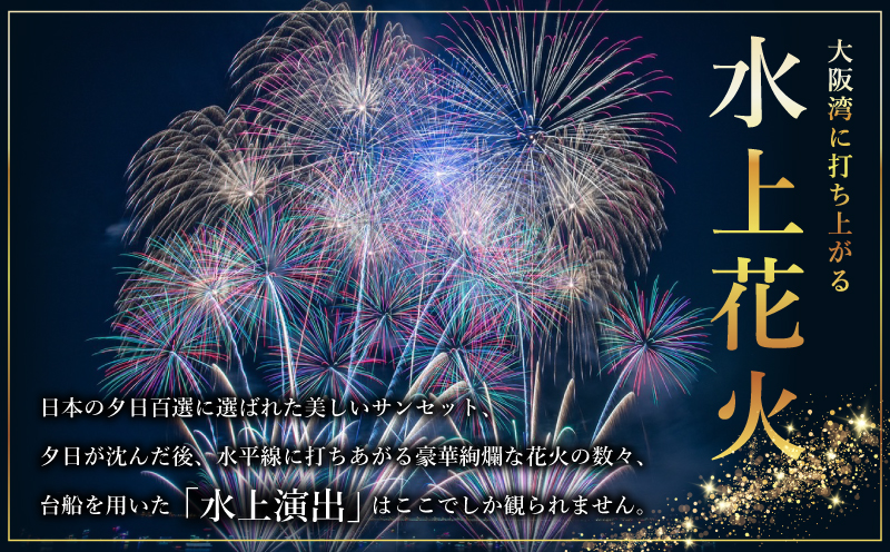 先行予約 大阪芸術花火2024 観覧チケット 大人1席分 099H2940