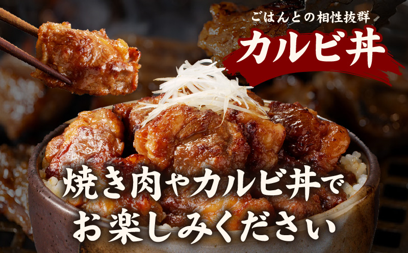 焼き肉専門店 自家製タレ漬け 中落ちカルビ 総量1kg 小分け 250g×4 G1357