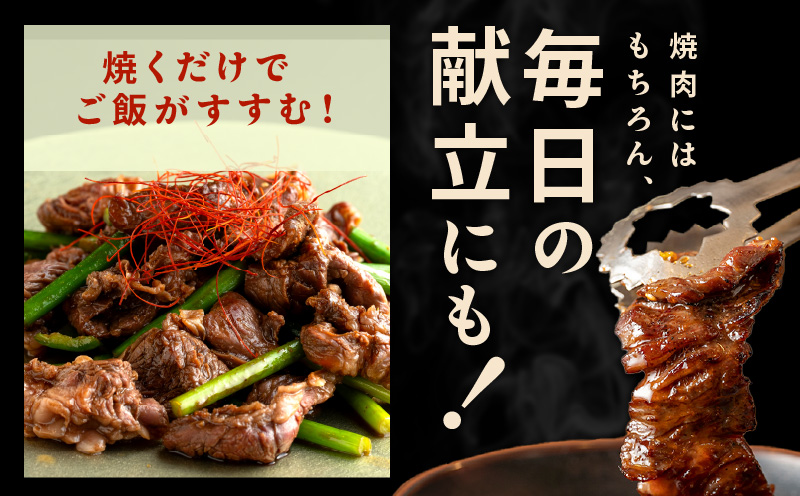 焼き肉専門店 自家製タレ漬け ハラミ 合計1kg（250g×4） G1358