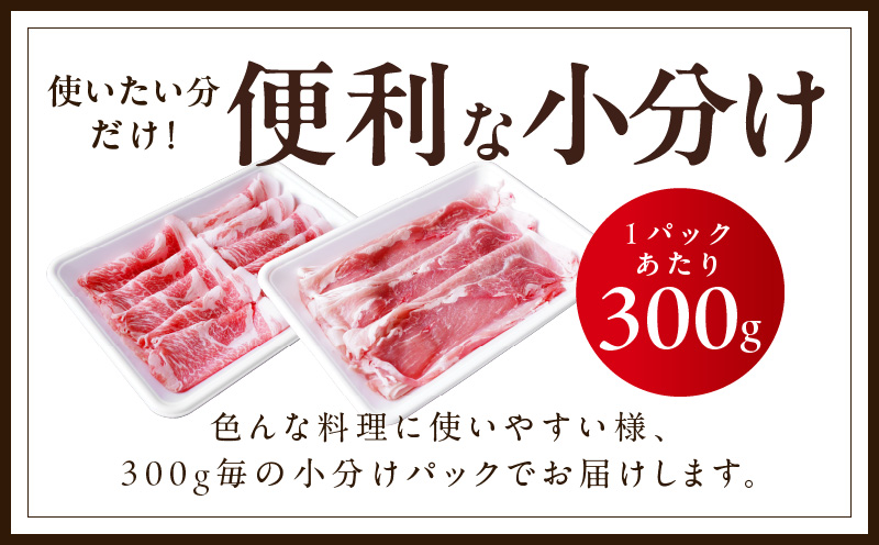 【丸善味わい加工】国産 豚しゃぶ セット 3kg 豚肉 ももスライス／肩ローススライス 099H2598