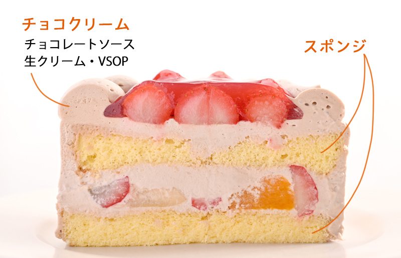 生チョコデコレーション （冷凍ケーキ） 12cm×1台 099H2837