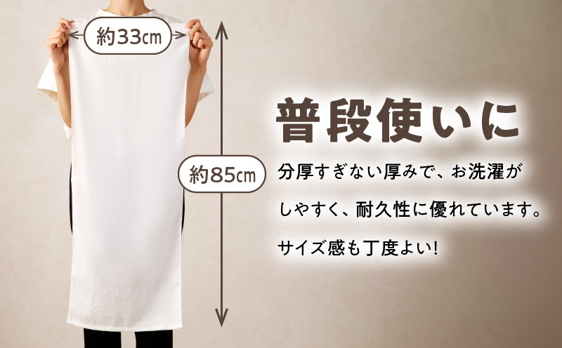 ナチュレル 泉州フェイスタオル10枚（ホワイト系）限定セット【泉州タオル 国産 吸水 普段使い 無地 シンプル 日用品 家族 ファミリー】 G1541