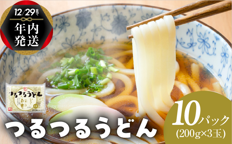 【年内発送】 麺名人 つるつるうどん 30食 個包装 099H2514y