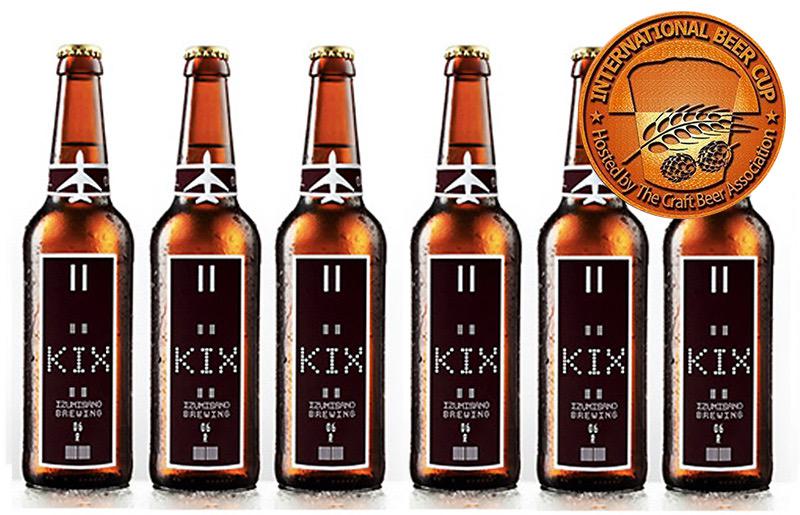 KIX BEER６本セット（デュンケル）【クラフトビール ビール お酒 地ビール びーる 瓶ビール 泉佐野ブルーイング】 010B189