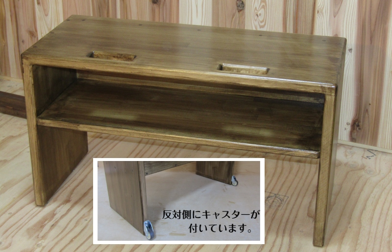 099H345 手作り木製ダイニングテーブルセットVer.１