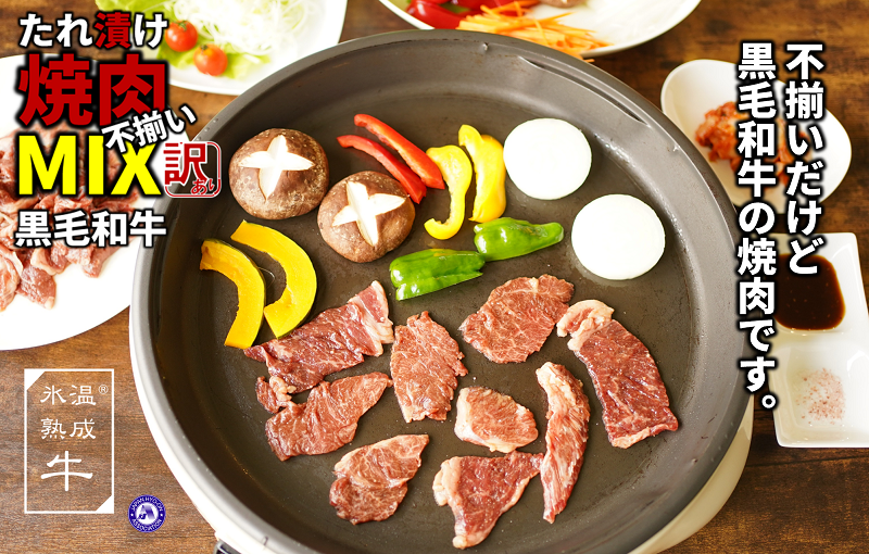 黒毛和牛 特製たれ漬け焼肉 部位MIX 1.2kg（400g×3）小分け サイズ不揃い 訳あり 氷温(R)熟成肉 - ふるさとパレット ～東急グループの ふるさと納税～