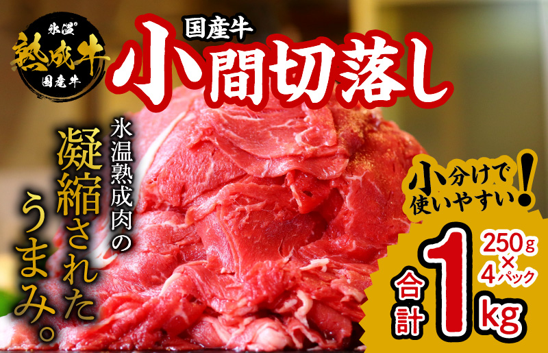 ふるさと納税 国産 黒毛和牛 切り落とし 1.6kg 400g×4 期間限定 小分け 熟成 鮮度凍結 大阪府泉佐野市 販売実績No.1