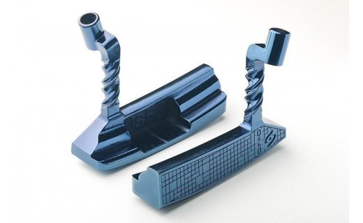 金属3Dプリンターで叶える夢「OshO ゴルフパターヘッド」BN型Checkedフェース