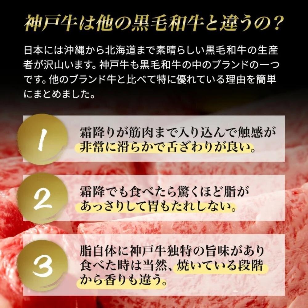 A5等級神戸牛（神戸ビーフ）ブロック肉 サーロイン 500ｇ［神戸牛専門店 神戸ぐりる工房］