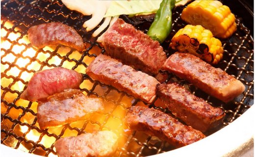 【冷蔵便】神戸牛 焼肉　ラムイチ＆リブロース 500g