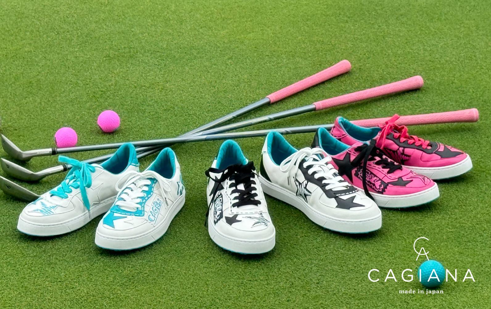 CAGIANA GOLF FUKYOU≪風狂≫【レディメイドゴルフシューズ（既製靴）】