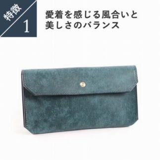 lemma レンマ arca wallet アルカウォレット 長財布（ネイビー）