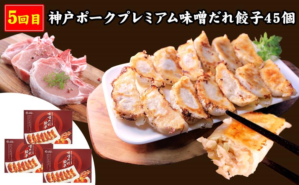 【定期便5ヶ月コース】《神戸の人気餃子店》ギョーザ専門店イチロー 人気商品5種食べ比べセット