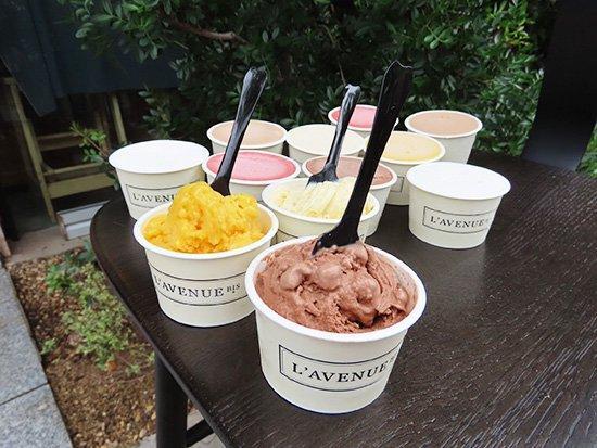 L’AVENUE（ラヴニュー）グラス エ ソルベ 〈アイスクリーム＆シャーベット 12個入り〉GLACE ET SORBET 12PIECE